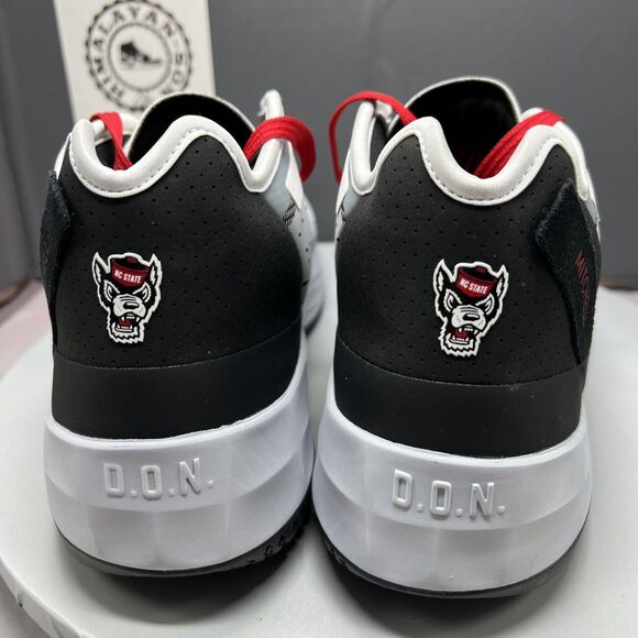 Adidas Don Issue 4 NC State Wolfpack Gray/Red Shoes (GZ9727) Men Size 12.5 NEW main image 7